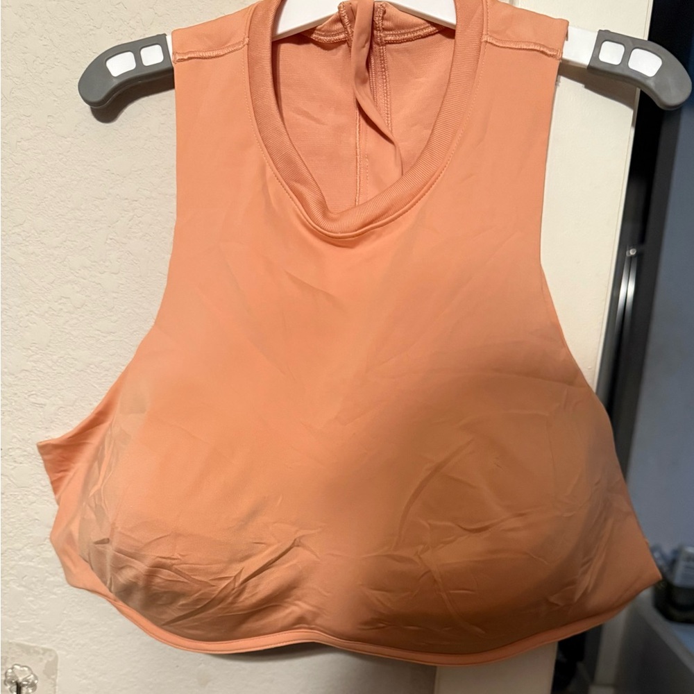 Adidas | Ivy Park Peach Cropped Tank| - Picture 2 of 3